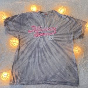 hanes brand, size XL, light blue with pink.💗💙